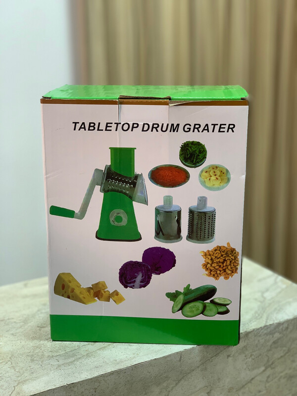 Tabletop Drum Grater