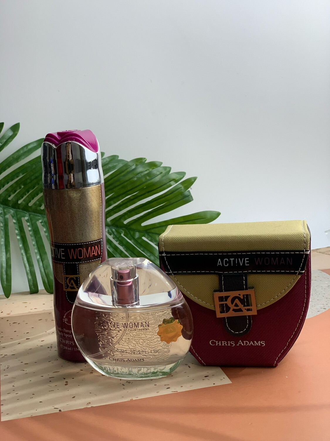 Active Woman Spray & Perfume Combo