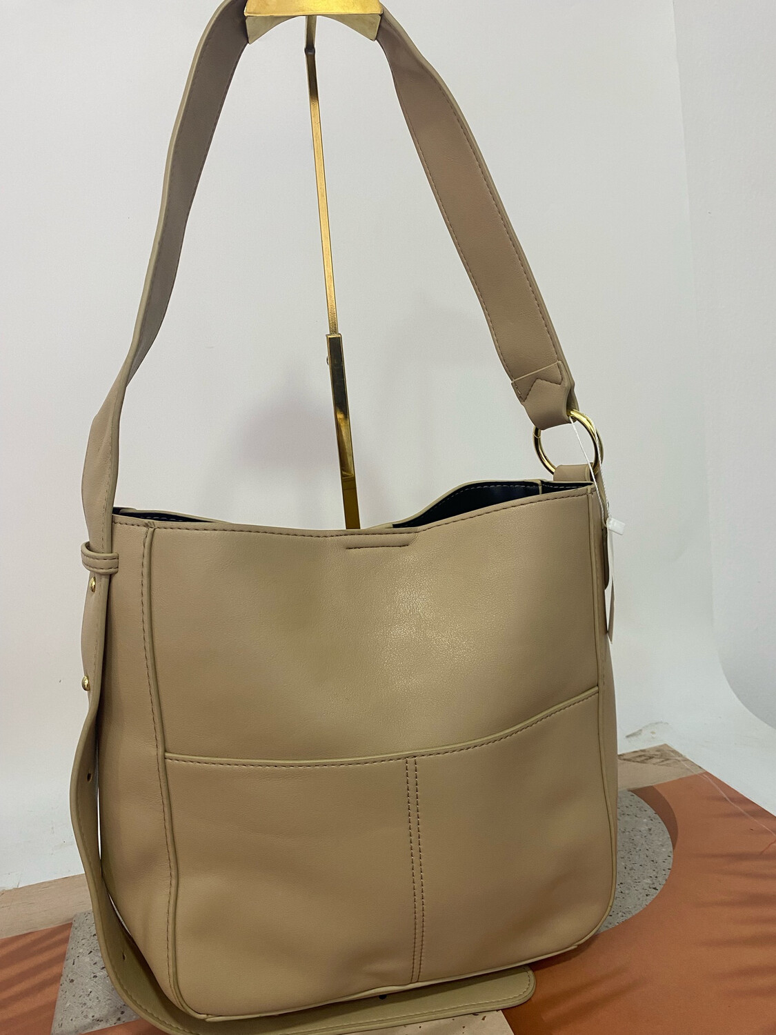 Cream Shoulder Bag