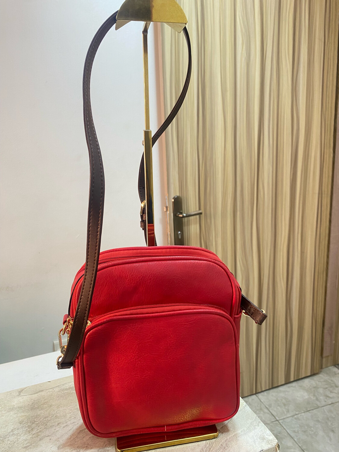 Red Mini Crossbody Bag