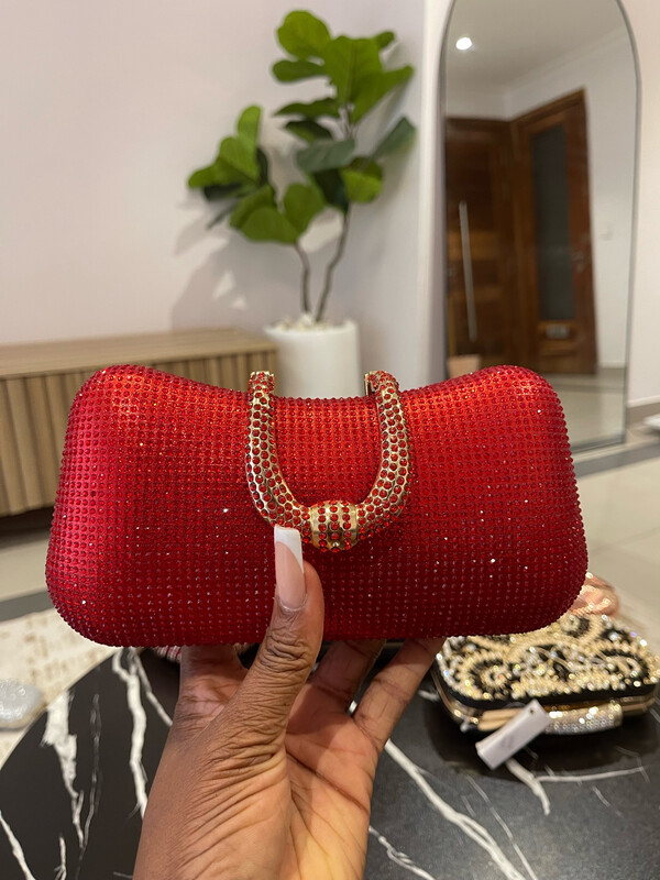 Red Clutch Purse