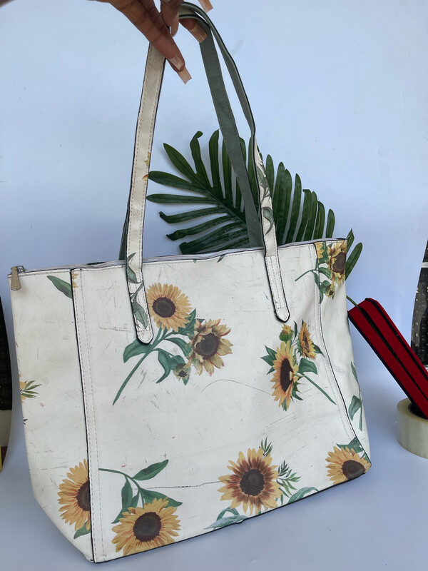 Maxi Sunflower Tote Bag