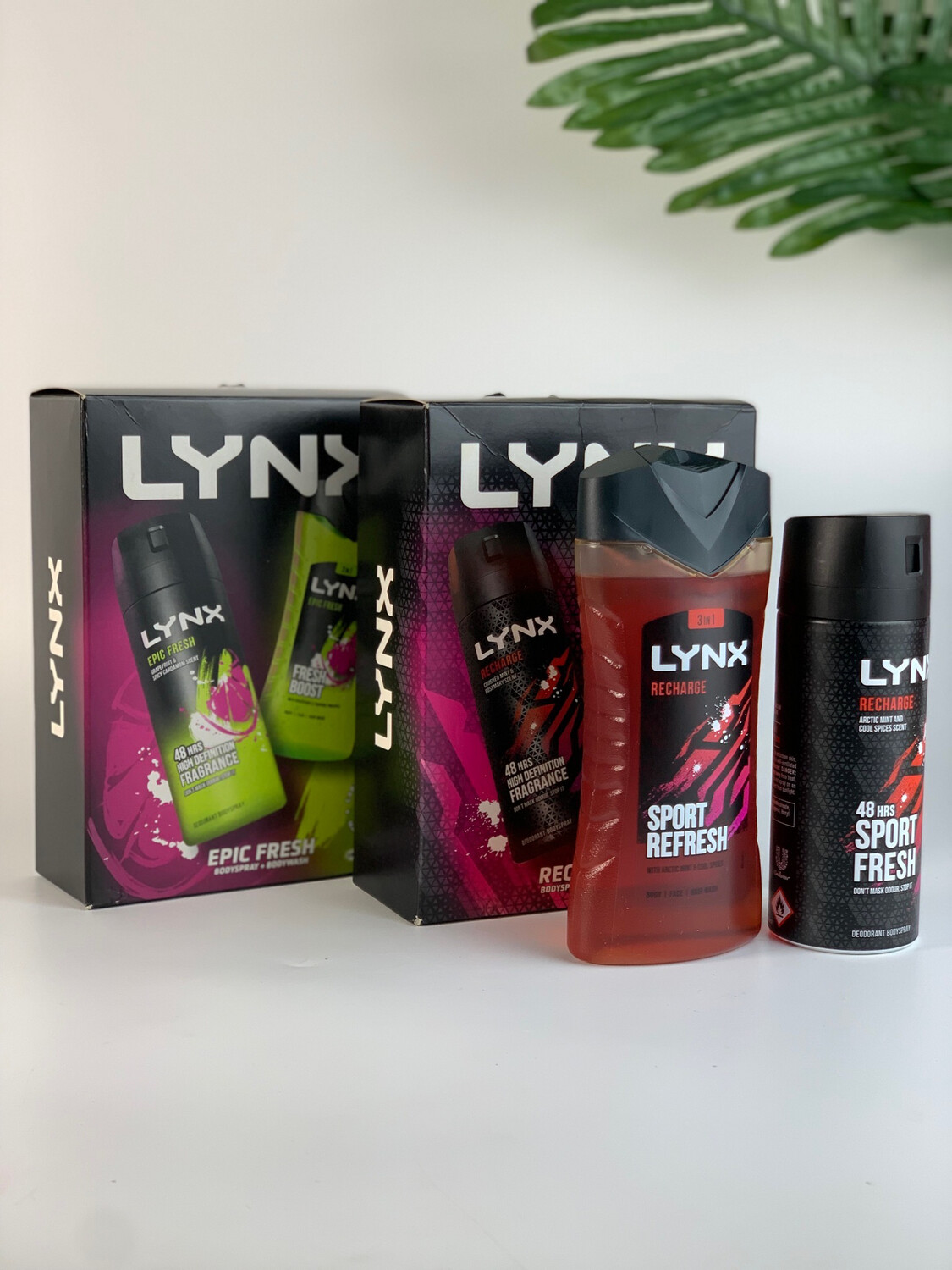 Lynx Body Set(Shower Gel X Body spray)