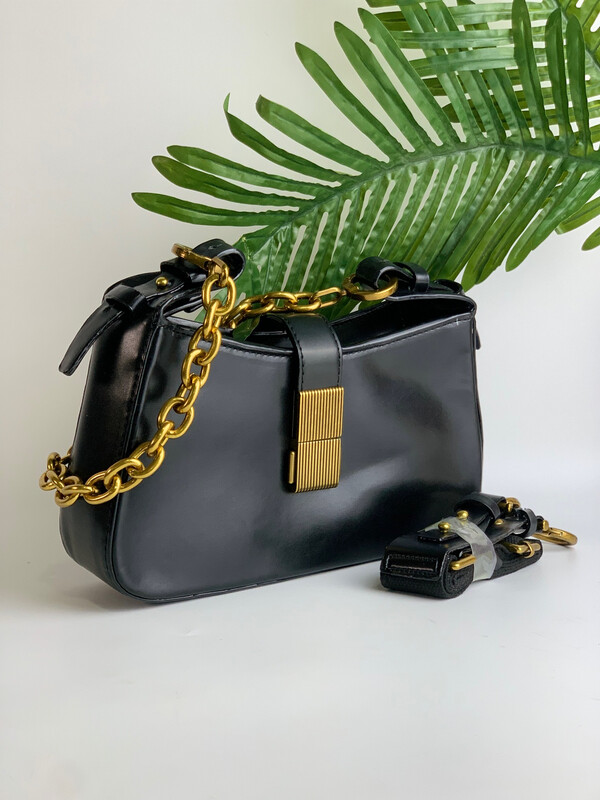 Black Charles And Keith Shoulder Bag