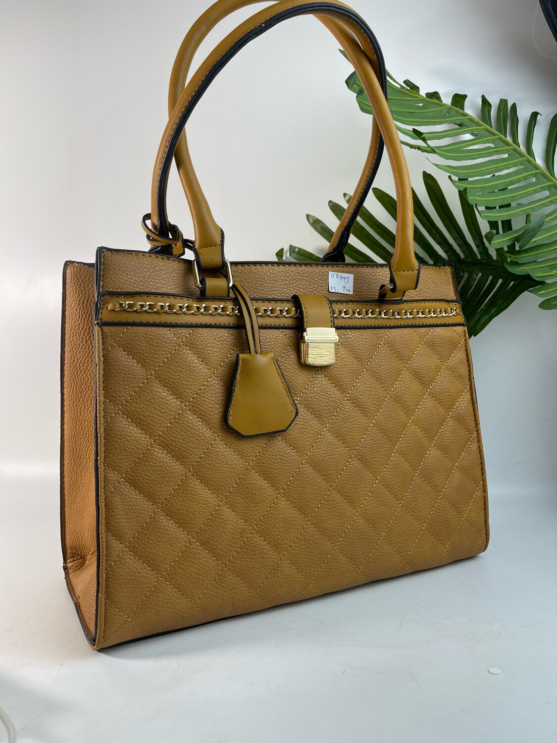 Jolene Couture Mustard Yellow Bag With Strap