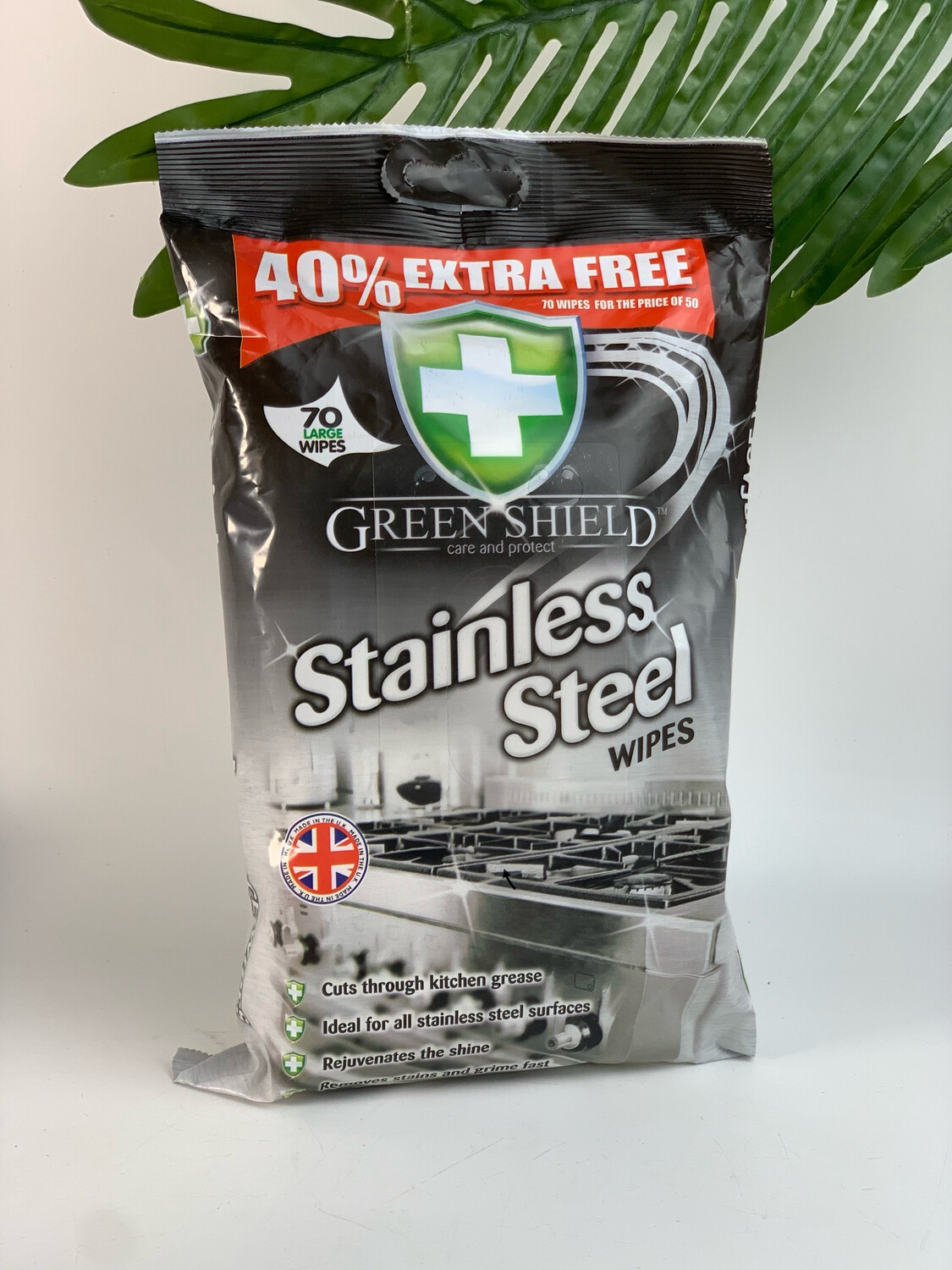 Stainless Steel Wipes 70 Pieces