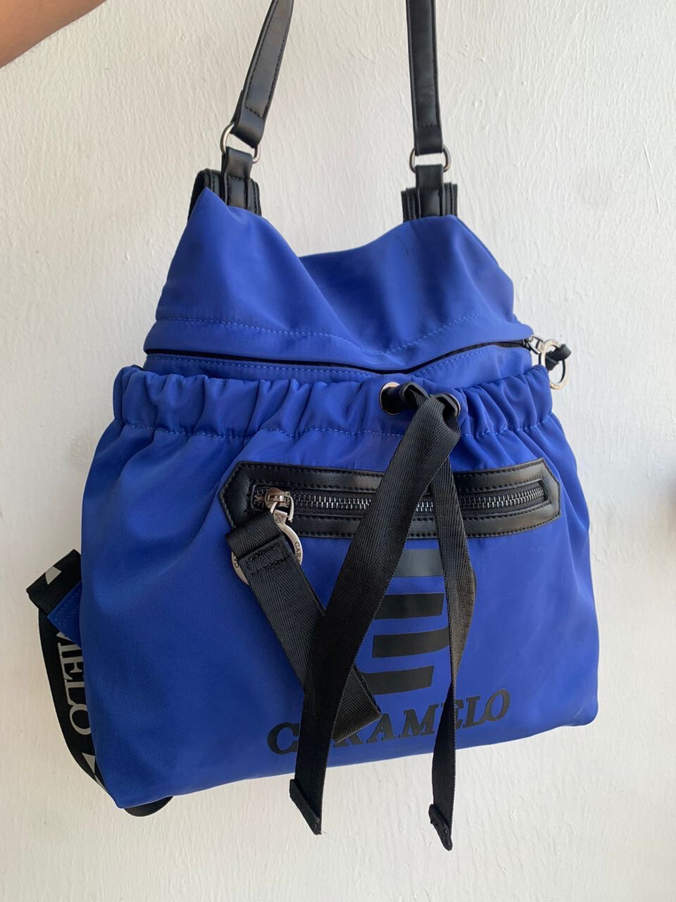 Blue Maxi Backpack