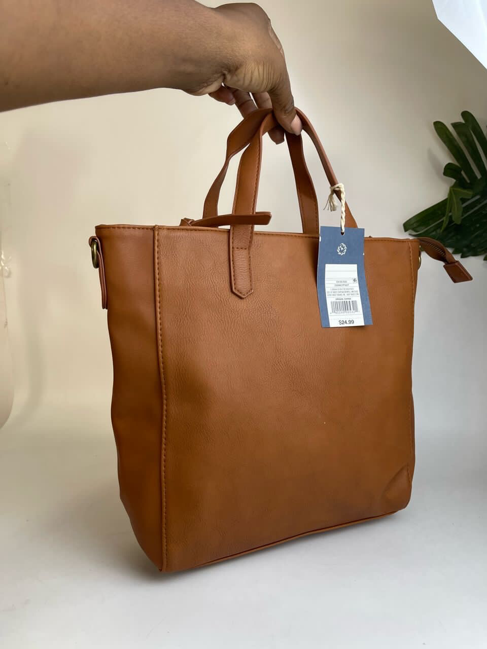 Brown Classic Midi Bag