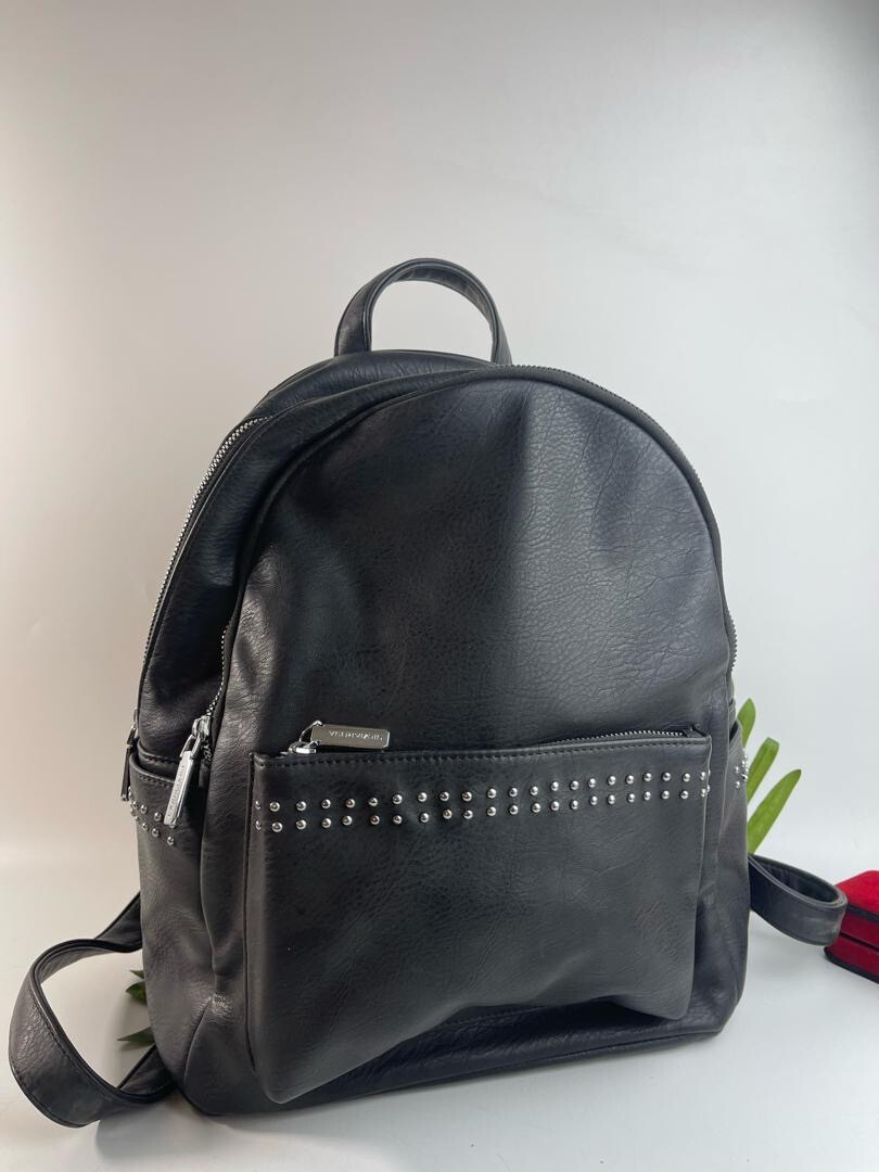 Black Stud Mini Backpack