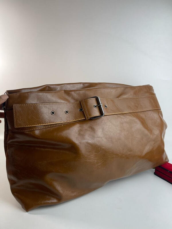 Brown Maxi Purse Bag