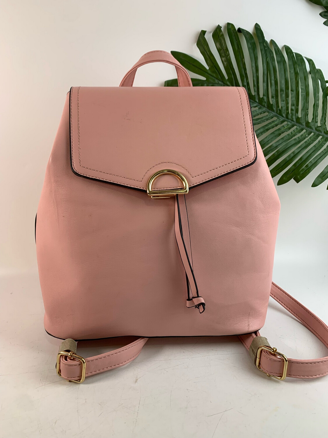 Pink Mini Bucket Backpack