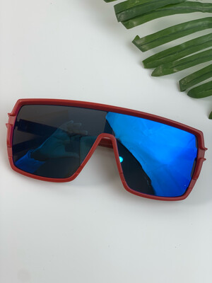 Red Block Sunglasses