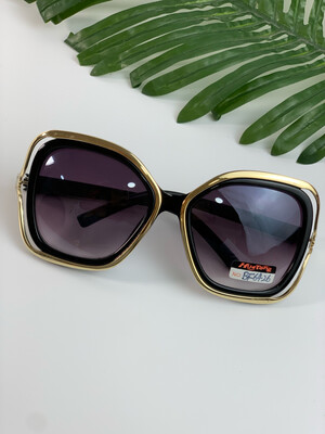 Black Gold Rim sunglasses