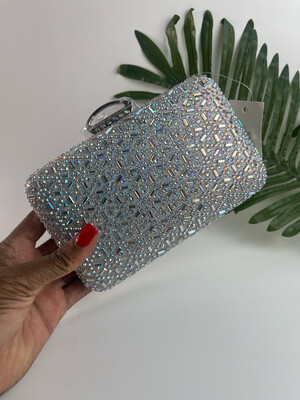Silver Bling Purse