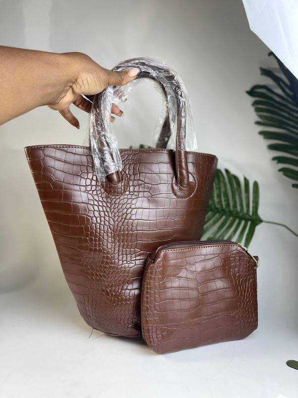 Brown Two In One Bag