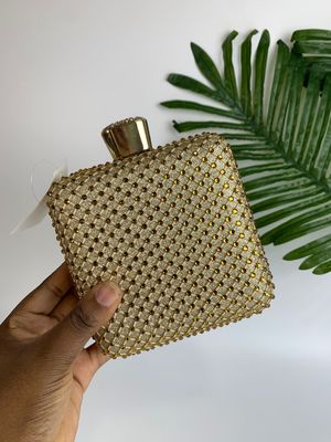 Gold Stud Purse