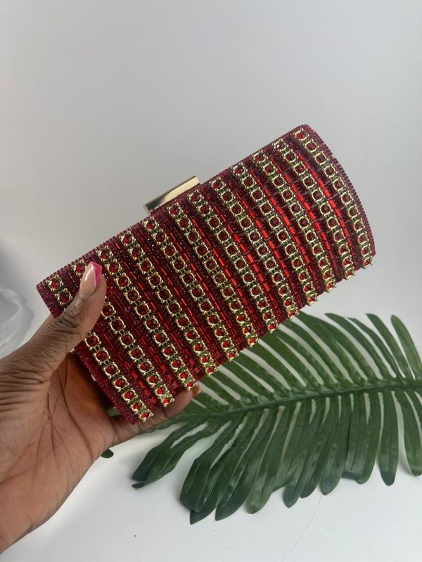 Maroon MIDI Purse