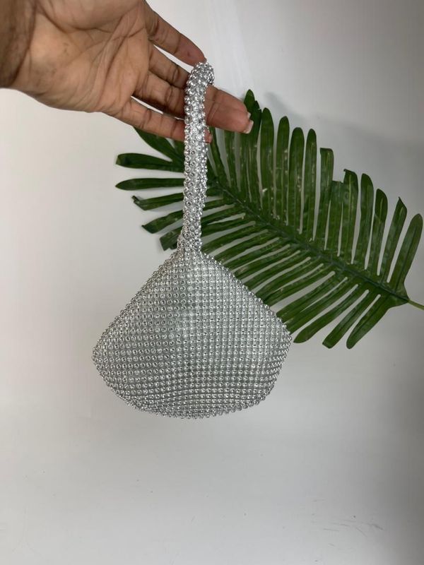 Silver Drop Purse