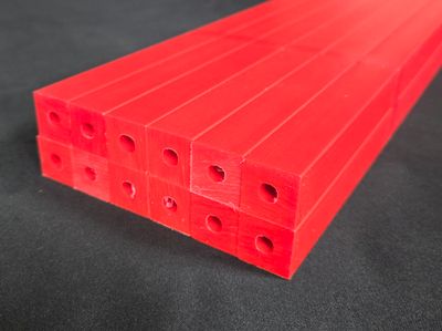 Saber 137 Red Cutting Sticks - 54.125" - 1 Dozen