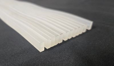 Perfecta 92 Clear Wavy Cutting Sticks (1 Dozen)