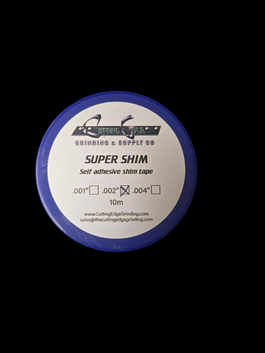 .002" Stainless Steel Self-Adhesive Shim Tape - 10 Meter Roll