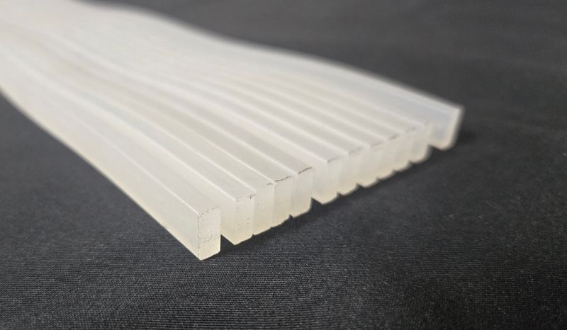 Polar 112 Clear Wavy Cutting Sticks (1 Dozen)