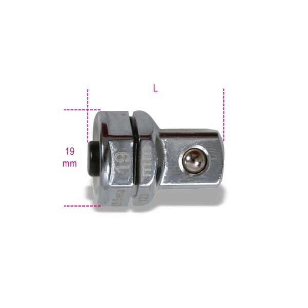 ADATTATORE A SGANCIO RAPIDO 1/2" PER CHIAVI 19mm