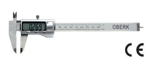 CALIBRO ELETTRONI CASSA IN METALLO 150