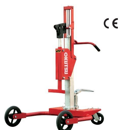 CARRELLO PORTAFUSTI CON SOLLEVATORE IDRAULICO