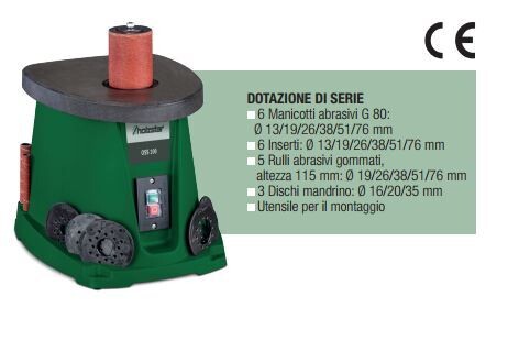 LEVIGATRICI
a mandrino oscillante e a nastro