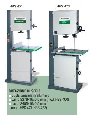 SEGHE A NASTRO VERTICALI