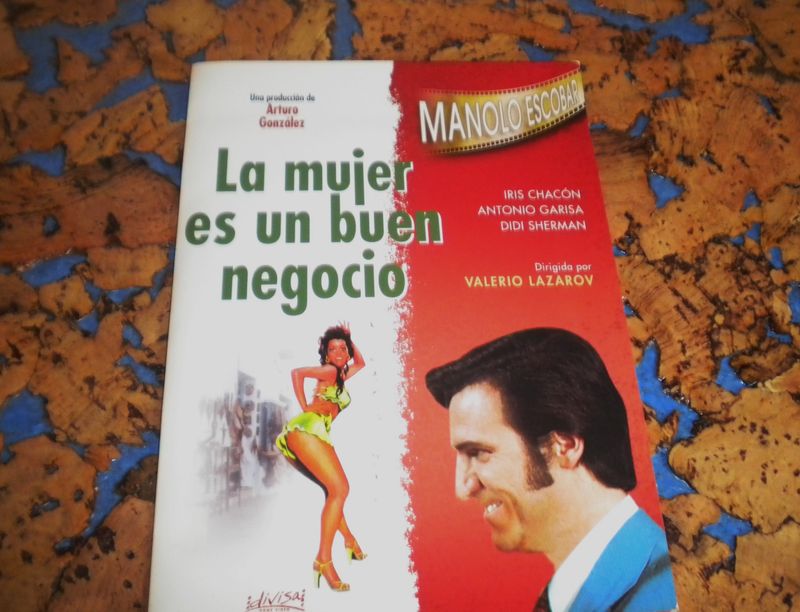 DVD. PELÍCULA. LA MUJER ES UN BUEN NEGOCIO. MANOLO ESCOBAR. Cine Español.