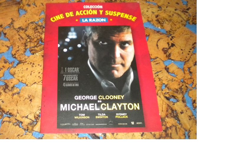 DVD. Película. MICHAEL CLAYTON. GEORGE CLOONEY. Thriller, Drama. Acción. Suspenso.