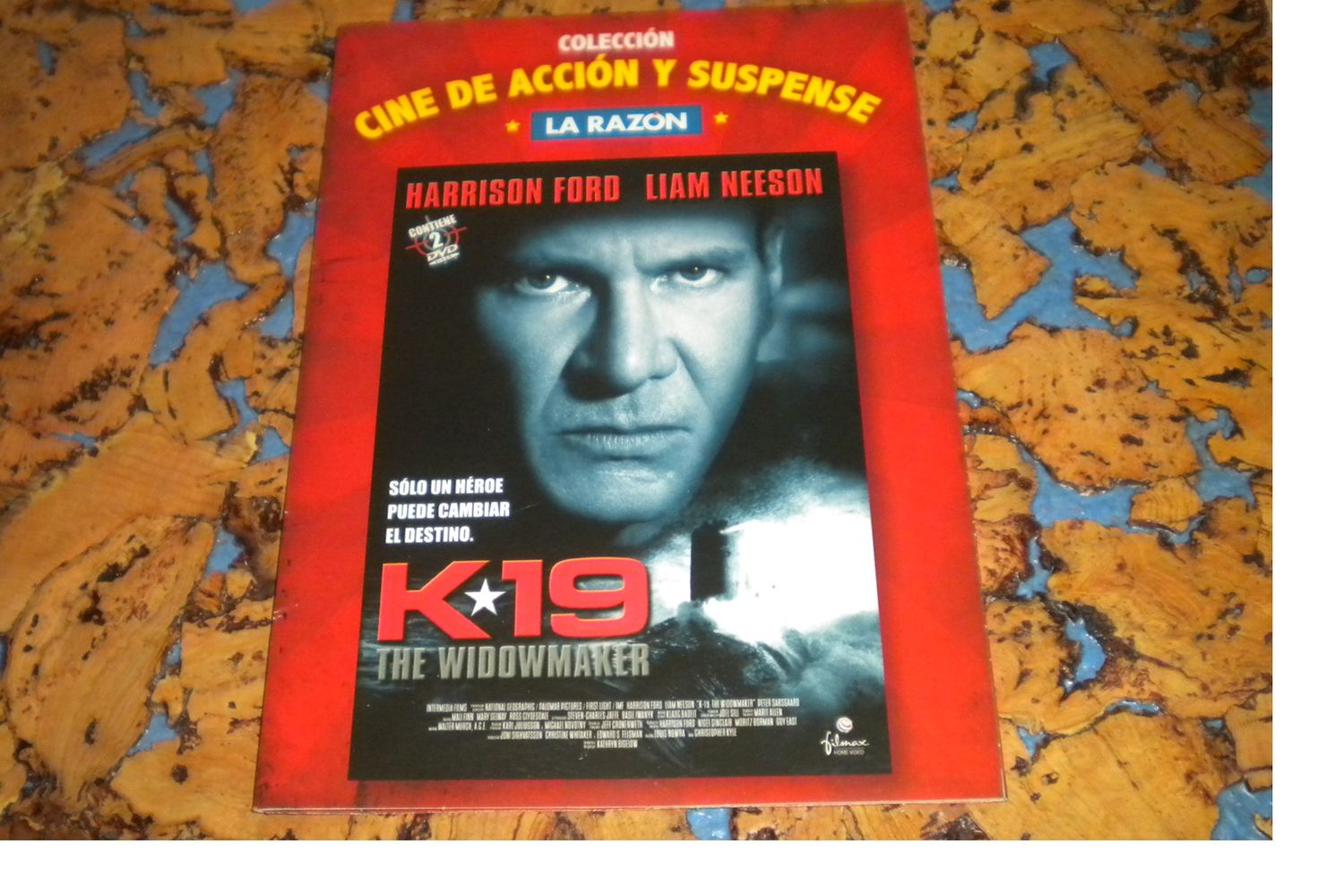 DVD. PELÍCULA. K-19: THE WIDOWMAKER. HARRISON FORD. Thriller. Drama. Guerra Fría. Hechos Reales.