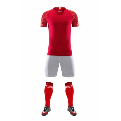 Custom Kit - Red Base Custom Sublimation Soccer Jerseys