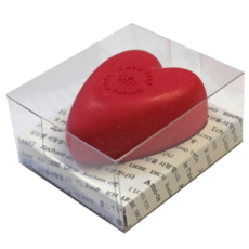LOVE SOAP - TRANSPARENT BOX, 150GR