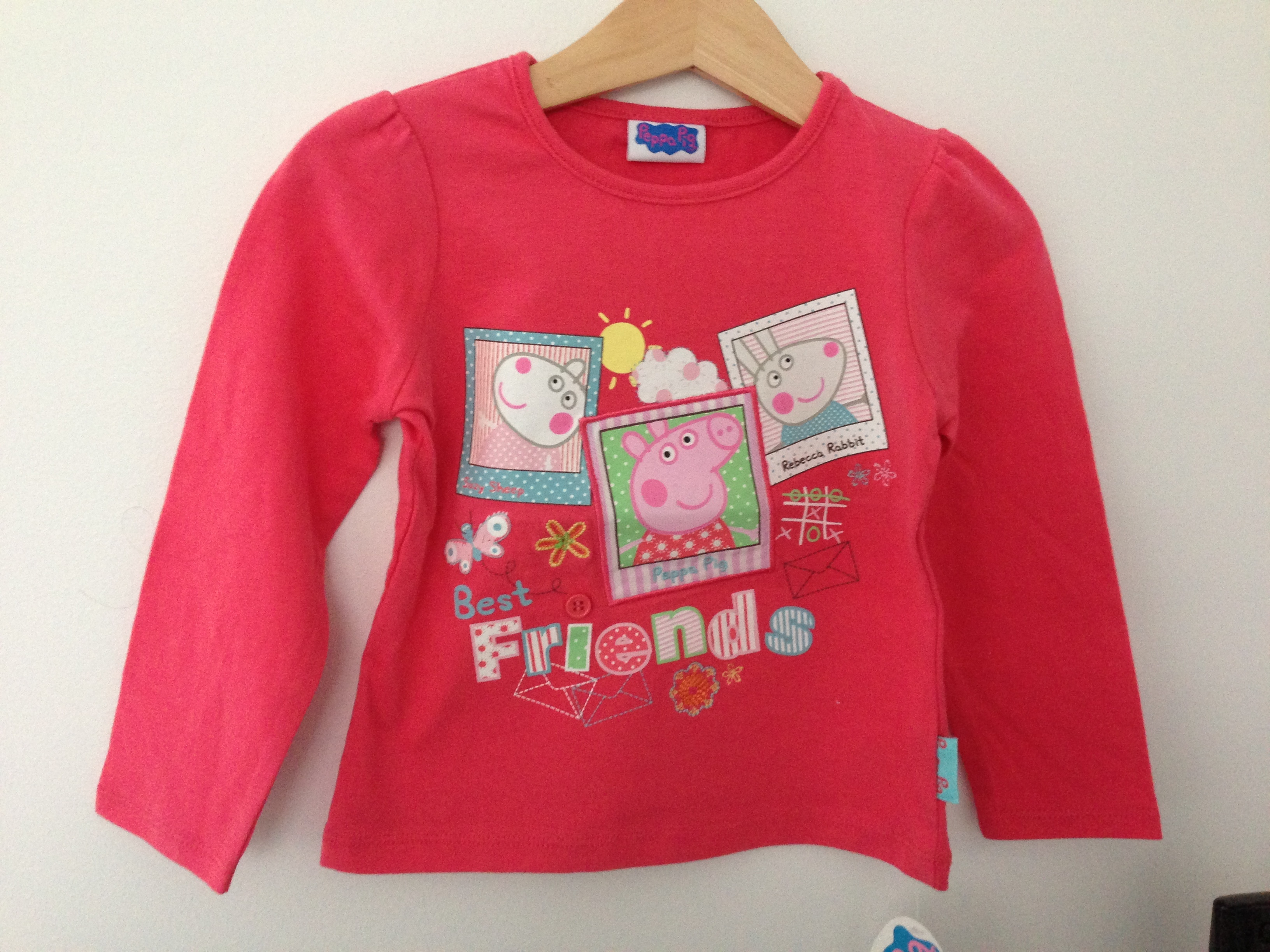 PEPPA PIG /& SUZY LONG SLEEVE TOP//T SHIRT New