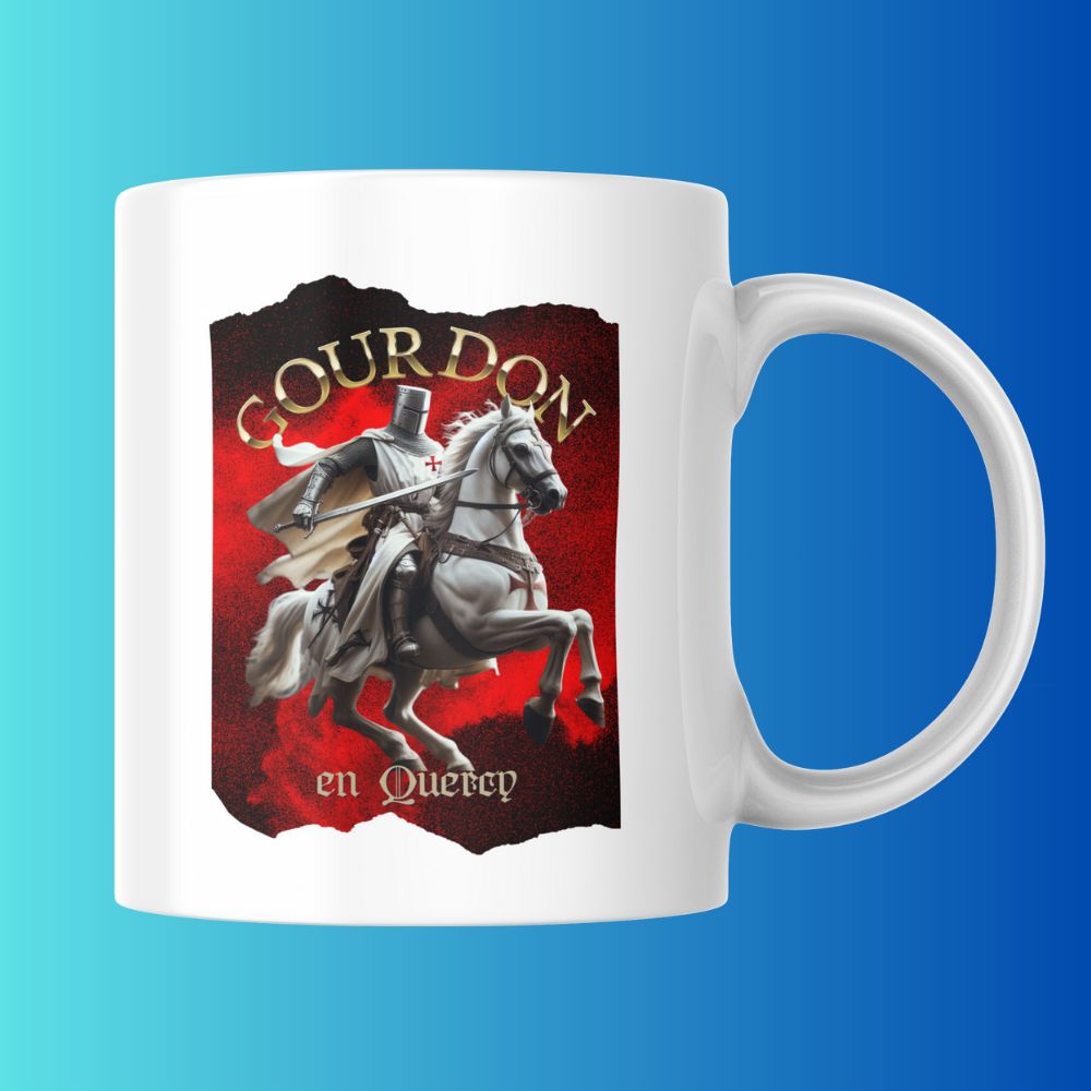 Mug Templier -cavalier – Commanderie Géraud de Causse – Réf.