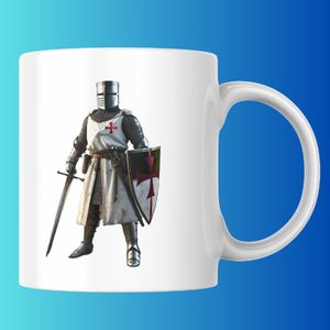 Mug Templier -chevalier seul – Commanderie Géraud de Causse – Réf.
