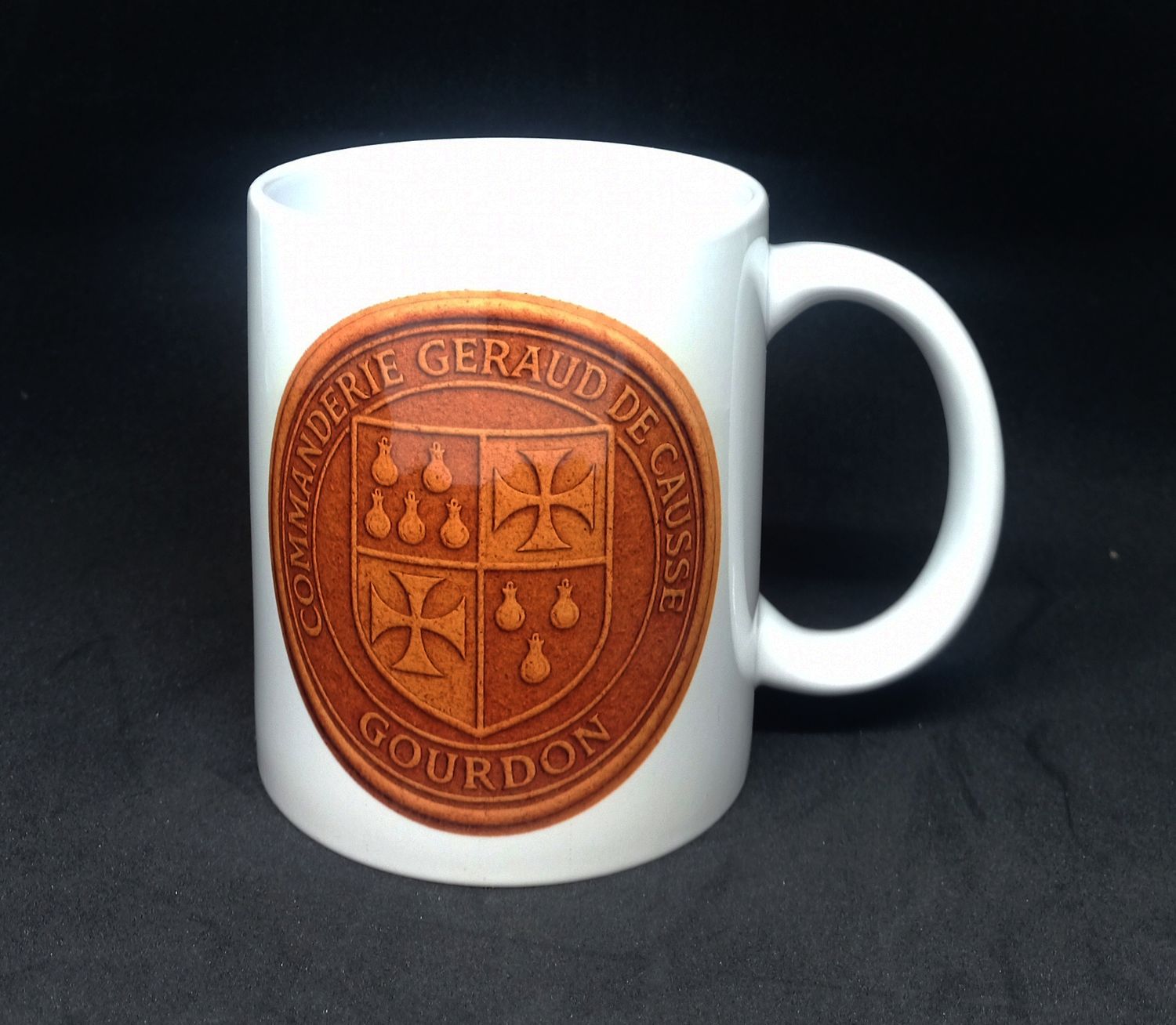 Mug Templier -Deus Vult– Commanderie Géraud de Causse