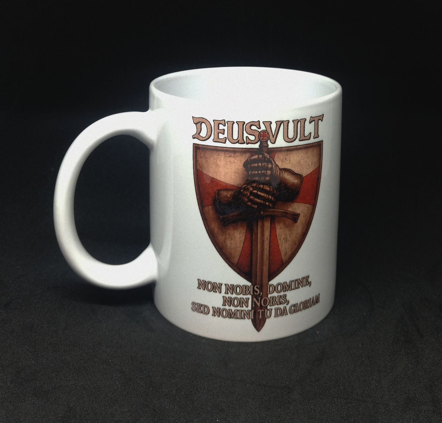 Mug Templier -Deus Vult– Commanderie Géraud de Causse