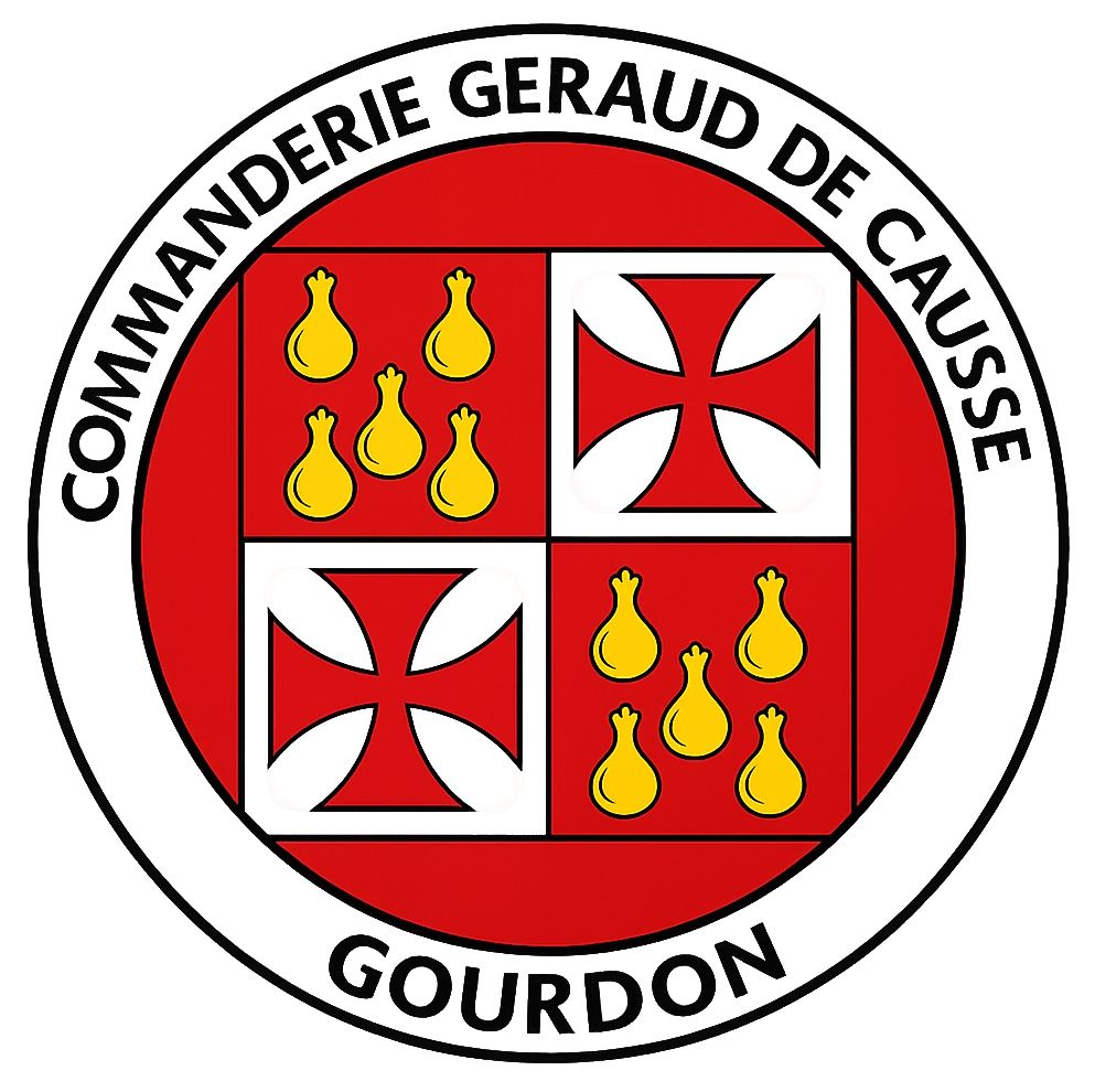 CASQUETTE NOIRE COMMANDERIE GERAUD DE CAUSSE