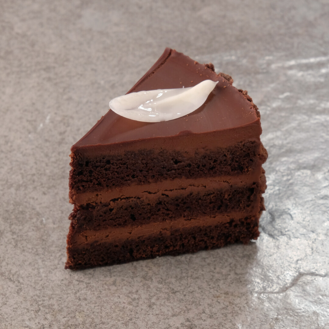 Торт "Шоколадный Веганский" (кусочек)