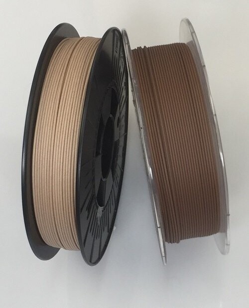 Kork und Holz Filament , 2x 500g  1,75mm