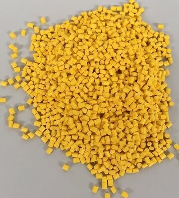 Masterbatch / Farbkonzentrat 50g Farbe: gelb Trägermaterial: PLA Masterbatch / Farbkonzentrat 50g Farbe: gelb Trägermaterial: PLA