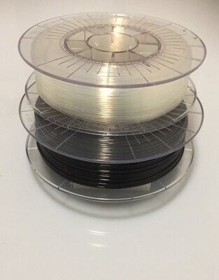 ​TPU Filament 95A schwarz & Transparent 2x 500g 1,75mm
