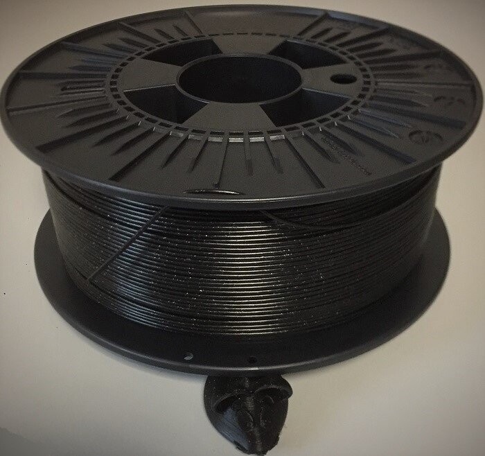 PP Filament schwarz mit Glitzer 750g P22 1,75mm