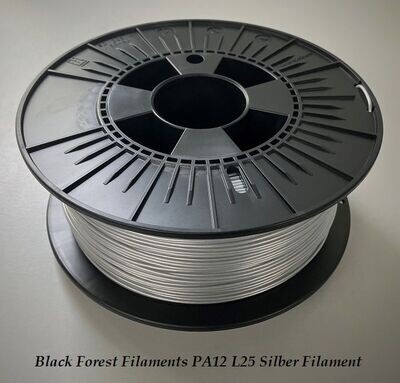 PA12 L25 Nylon Filament Silber 750g 1,75mm Made in Germany
