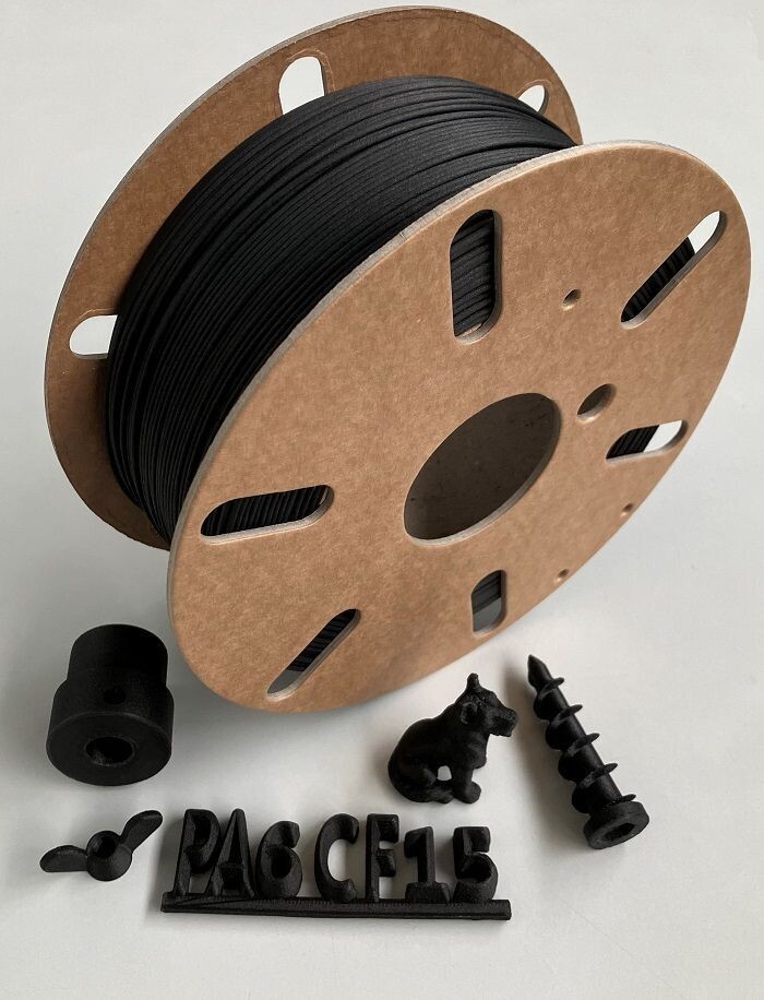 PA6 CF15 Nylon - Carbon Filament 750g 1,75mm Made in Germany