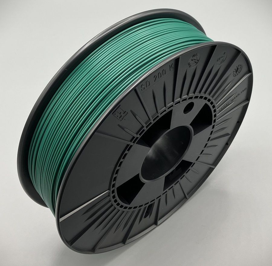 PLA + Filament 0,8 Kg 1,75mm grün  Made in Germany